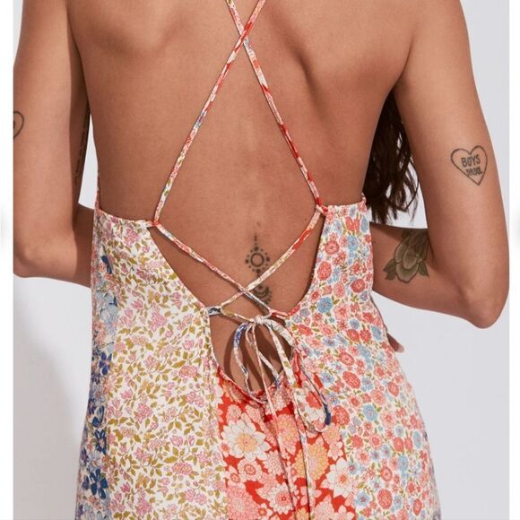 AURORA STRAPPY MIDI DRESS Size 16 - Picture 6 of 6